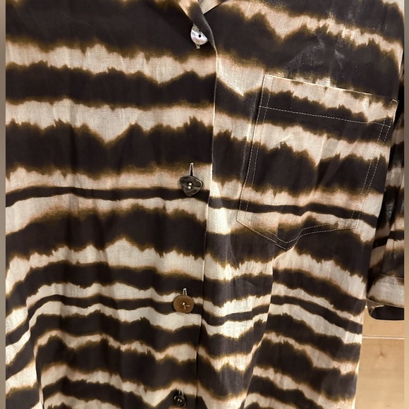 Nanushka Soho striped tie-dye shirt. Worn twice. - Picture 7 of 7